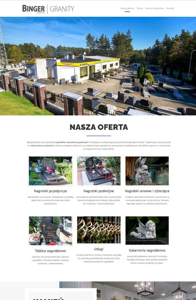 Binger - główna